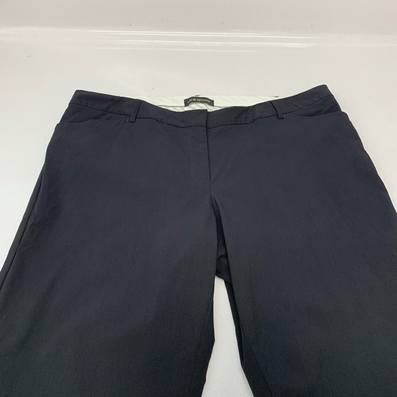 Lane Bryant Pants Woman Size 20 Black Trouser Straight Wide Pockets Stretch - Picture 7 of 14